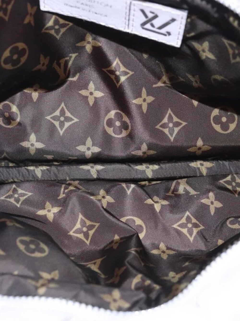 LOUIS VUITTON Maxi Multi Pochette Accessories Bag Nylon Pink M21056 - Picture 13 of 16